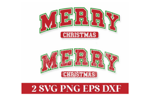 Merry Christmas Arched SVG | Arched Family Christmas SVG