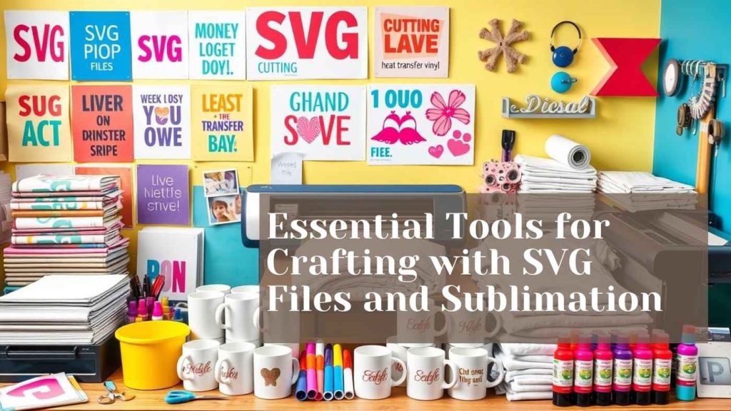 Essential Tools for Crafting with SVG Files and Sublimation