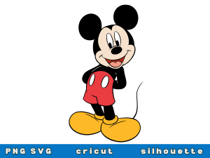 Mickey Mouse SVG Cut