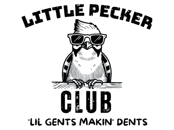 Lil Pecker Club SVG