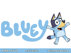 Bluey SVG Cut File