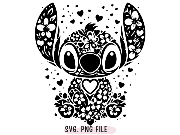 Floral Stitch Mandala SVG