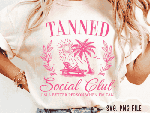 Tanned Social Club SVG