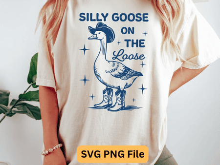 Silly Goose On The Loose SVG