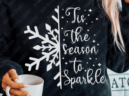 Tis The Season to Sparkle Svg