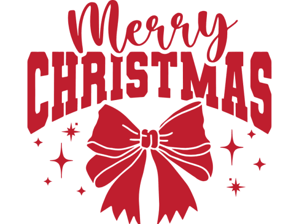 Merry Christmas Svg Png Eps Dxf Cut File ,Coquette Christmas Svg, Merry Christmas Coquette Bow Svg,Merry Christmas Png, Digital Download