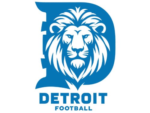 Detroit Football sports SVG