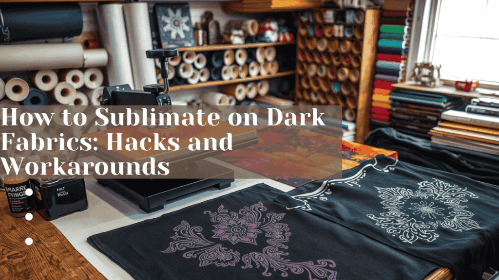 How to Sublimate on Dark Fabrics: Hacks and Workarounds