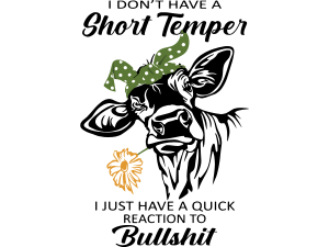 I don't have short temper SVG