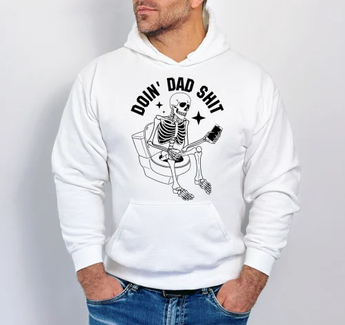 Doin' Dad Shit svg, Funny Skeleton svg, Dad Shirt svg, Father's Day svg, Dad Humor svg, Dad Skeleton svg